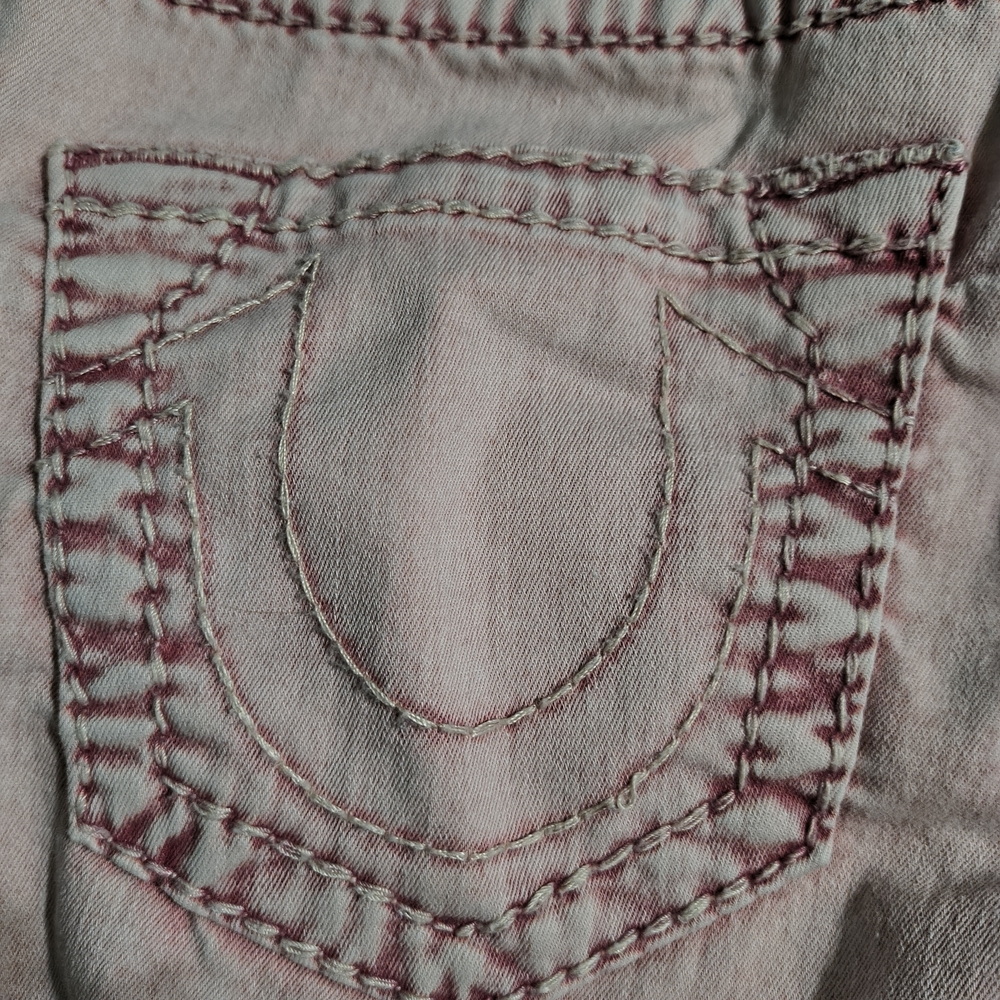 True Religion Pink Denim Jeans - Picture 8 of 9